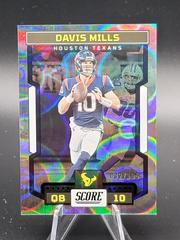 Davis Mills [Circular] #1 Football Cards 2023 Panini Score Prices