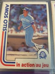 Amos Otis [In Action] #350 Baseball Cards 1982 O Pee Chee Prices