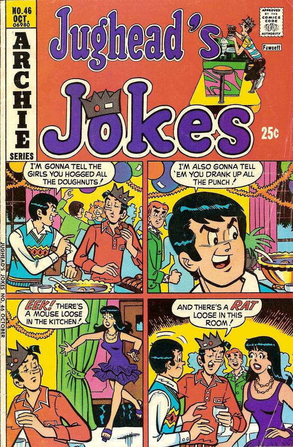 Jughead's Jokes #46 (1975) Comic Books Jughead's Jokes