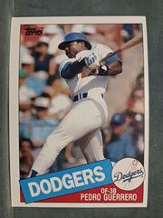 Pedro Guerrero #44 Baseball Cards 1985 Topps Super Prices
