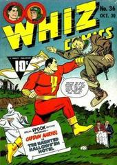 Whiz Comics #36 (1942) Comic Books Whiz Comics Prices