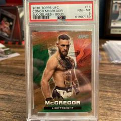 Conor McGregor [Gold] #UFCB-15 Ufc Cards 2020 Topps UFC Bloodlines Prices