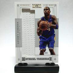 Antawn Jamison Basketball Cards 2012 Panini National Treasures Material Treasure Prices