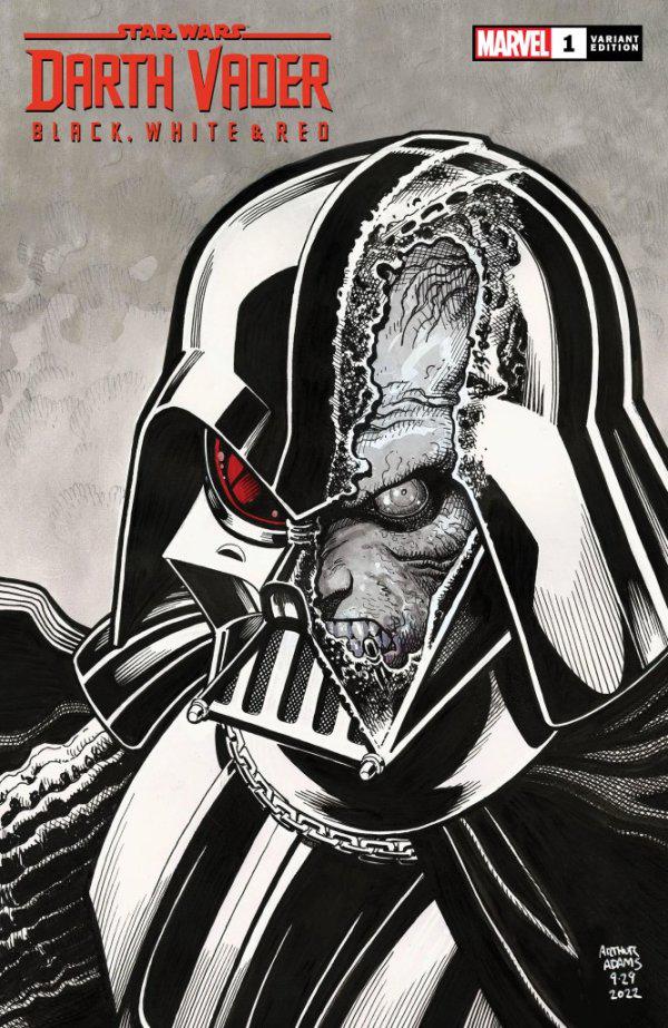 Star Wars: Darth Vader - Black, White & Red [Adams] #1 (2023) Comic Books Star Wars: Darth Vader - Black, White & Red