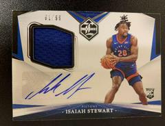 Isaiah Stewart Basketball Cards 2020 Panini Chronicles Limited Rookie Jersey Autographs Prices