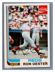 Ron Oester Baseball Cards 1982 Coca Cola Prices