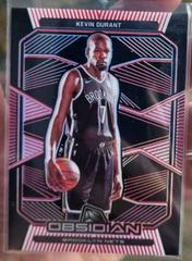 Kevin Durant [Red] Basketball Cards 2019 Panini Obsidian Prices