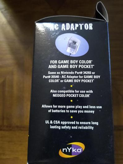 Gameboy Color Ac Adapter Prices Gameboy Color Compare Loose Cib