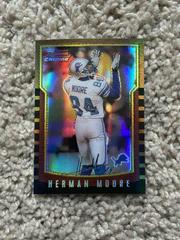 Herman Moore [Refractor] #21 Football Cards 2000 Bowman Chrome Prices