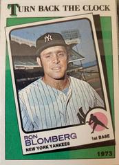 Front Of Ron Blomberg Card | Ron Blomberg Baseball Cards 1988 Topps