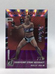 Holly Holm [Purple Laser] #10 Ufc Cards 2022 Panini Donruss UFC Production Line Prices