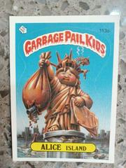 ALICE Island #113a 1986 Garbage Pail Kids Prices
