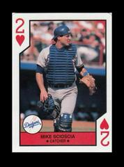 Mike Scioscia [Two of Hearts] Baseball Cards 1990 U.S. Playing Card All Stars Prices