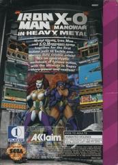 Iron Man / X-O Manowar In Heavy Metal - Back | Iron Man X-O Manowar in Heavy Metal Sega Game Gear