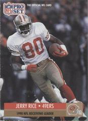 Jerry Rice #11 Football Cards 1991 Pro Set Prices