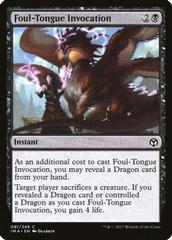 Foul-Tongue Invocation [Foil] Magic Iconic Masters Prices