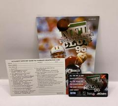 Calling Card And Reg | NFL Quarterback Club 96 [Kmart] Super Nintendo