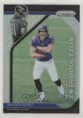 Hayden Hurst Football Cards 2018 Panini Prizm Rookie Introduction Prices