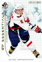 Alexander Ovechkin #101 Hockey Cards 2009 SP Authentic Prices
