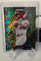 Mike Trout [Tiger Stripes Prizm] #SG-5 Baseball Cards 2022 Panini Prizm Stained Glass Prices