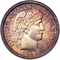1896 S Coins Barber Dime Prices