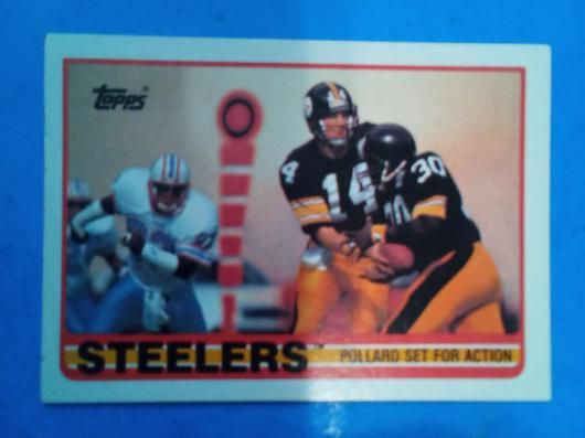 Steelers Team [Pollard Set for Action] #314 photo
