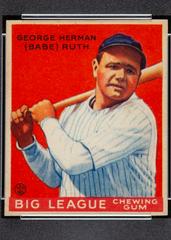 Babe Ruth #149 Baseball Cards 1933 Goudey Prices
