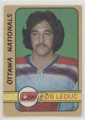 Bob Leduc #322 Hockey Cards 1972 O-Pee-Chee Prices