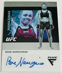 Rose Namajunas #FX-RNJ Ufc Cards 2022 Panini Chronicles UFC Flux Autographs Prices