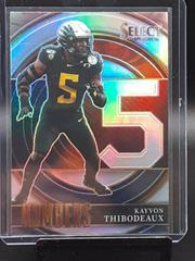 Kayvon Thibodeaux [Silver] #SNKT Football Cards 2022 Panini Select Draft Picks Numbers Prices