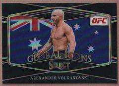Alexander Volkanovski #17 Ufc Cards 2022 Panini Select UFC Global Icons Prices