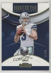Mike White [Gold] Football Cards 2018 Panini Contenders Rookie of the Year Prices