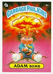 ADAM Bomb #8a 1985 Garbage Pail Kids Prices
