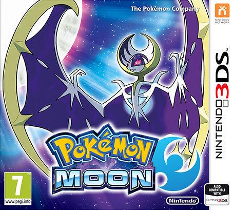 Pokemon Moon Cover Art