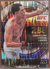 Nate Diaz [Flash] Ufc Cards 2022 Panini Select UFC Numbers Prices