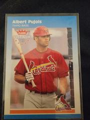 Albert Pujols #142 Baseball Cards 2002 Fleer Platinum Prices