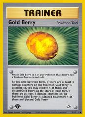 Gold Berry [1st Edition] #93 Pokemon Neo Genesis Prices