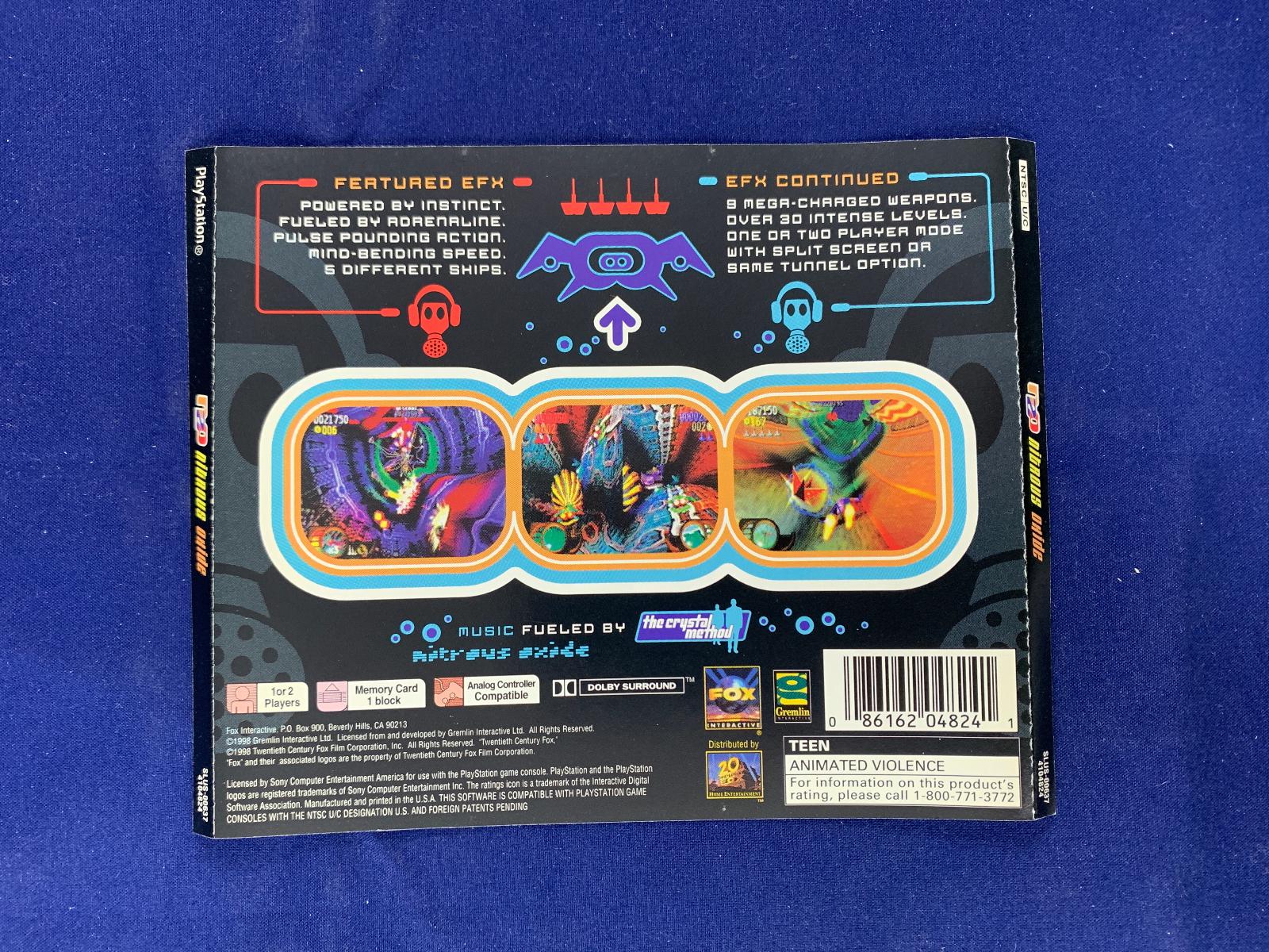 N2O Nitrous Oxide Box only Playstation