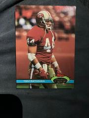 Front Of Card | Tom Rathman [Super Bowl XXVI] Football Cards 1991 Stadium Club