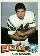 John Riggins #313 Football Cards 1975 Topps Prices