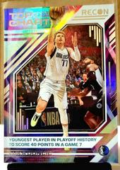 Luka Doncic Basketball Cards 2021 Panini Recon Top of the Charts Prices