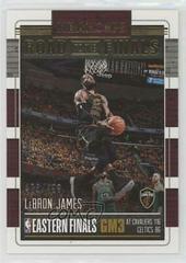 LeBron James #69 Basketball Cards 2018 Panini Hoops Road to the Finals Prices