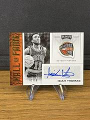 Isiah Thomas [Gold] #HOF-IST Basketball Cards 2020 Panini Chronicles Hall of Fame Autographs Prices