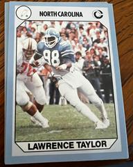 Lawrence Taylor Collegiate Collection #64 Basketball Cards 1990 Collegiate Collection North Carolina Prices
