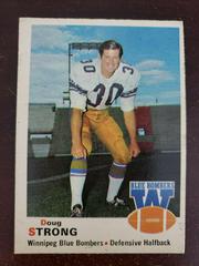Doug Strong Football Cards 1970 O Pee Chee CFL Prices