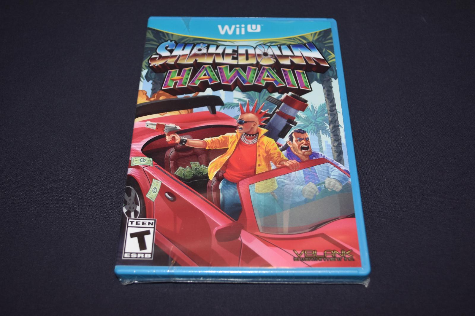 Shakedown Hawaii New Item Box And Manual Wii U