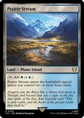 Prairie Stream #324 Magic Lord of the Rings Commander Prices