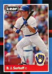B.J. Surhoff #164 Baseball Cards 1988 Leaf Prices