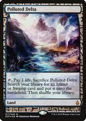Polluted Delta #17 Magic Zendikar Expeditions Prices