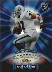 Tyrone Wheatley Football Cards 2000 Topps Finest Out of the Blue Prices